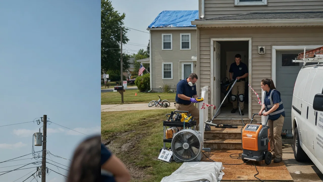 Water Damage Repair in Ellis Grove, IL near me